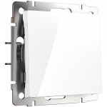 Выключатель одноклавишный (белый)