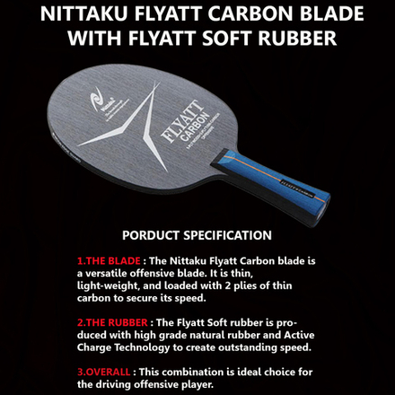 Nittaku FLYATT CARBON