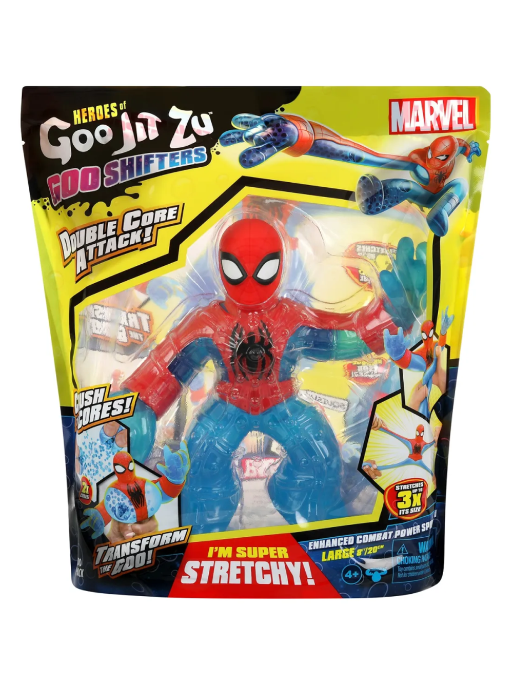 Большая тянущаяся фигурка Гуджитсу Человек Паук GooJitZu 42068