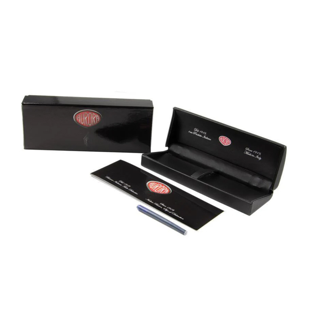 Ручка-роллер Aurora Ipsilon Metal Satin, в подарочной коробке