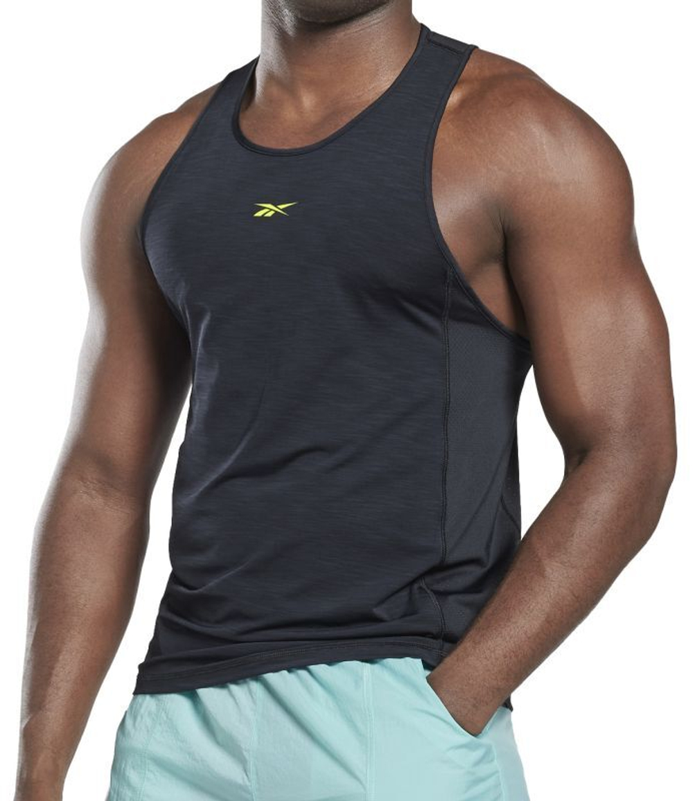 Футболка мужская теннисная Reebok Les Mills Bodypump Activchill Tank Top - black