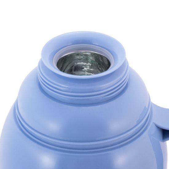 Термос 1000 мл. со стеклянной колбой Kamille KM-2023 пластиковый (2 чашки)