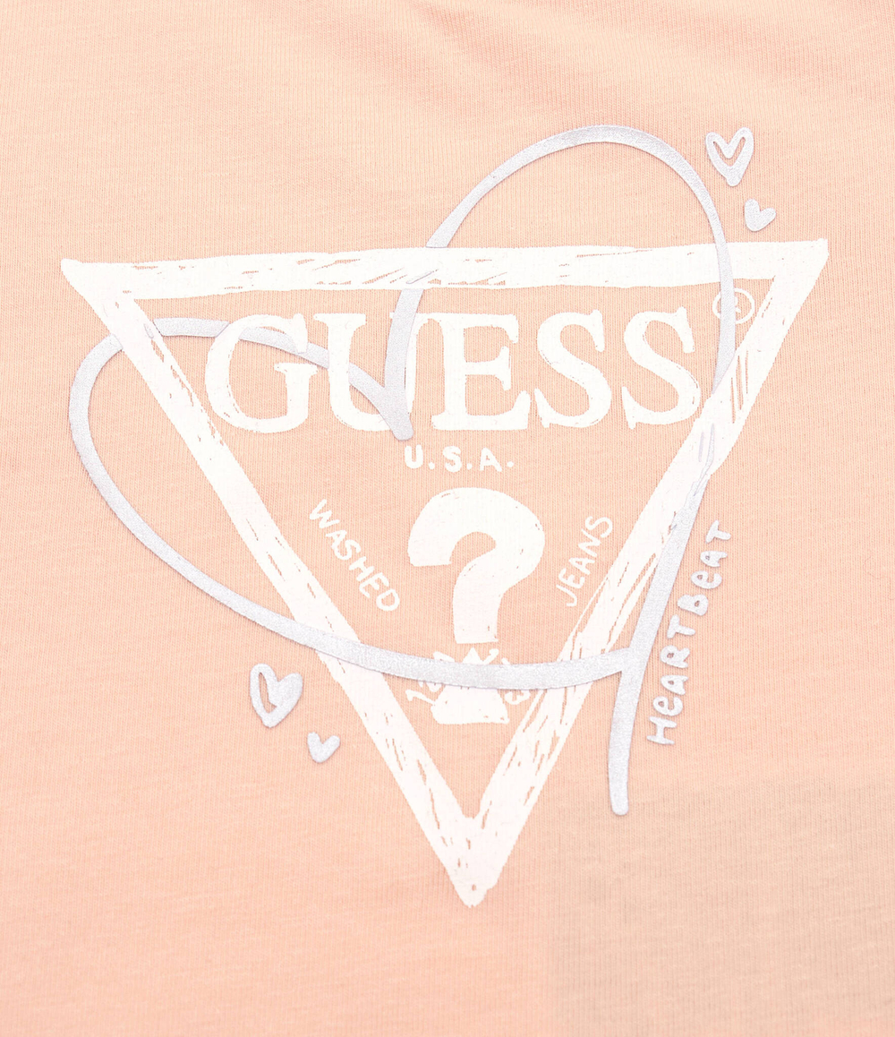 Футболка Guess - пудро-розовый(A4RI02 K6YW4)