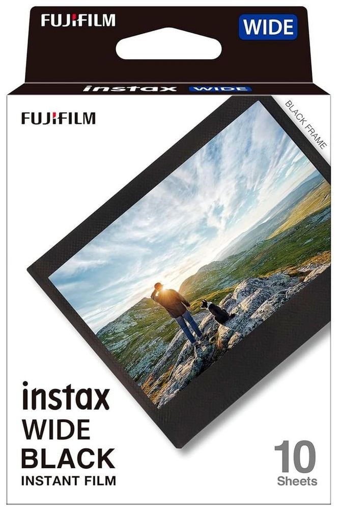 Фотопленка Fujifilm Instax Wide Black Frame 10 шт Фотопленка Fujifilm Instax Wide Black Frame 10 шт