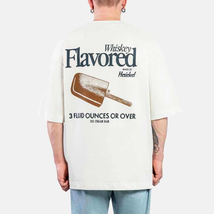 Футболка HAIDED ICE CREAM HW, экрю