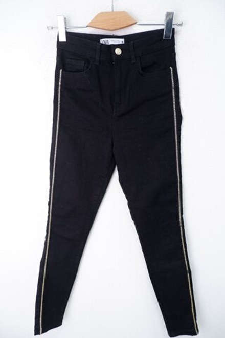 Брюки Zara с лампасами 42 размер