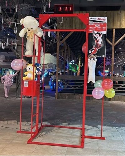 Аттракцион электронный "Турник" с вращающейся перекладиной