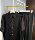 Льняной костюм Kiton