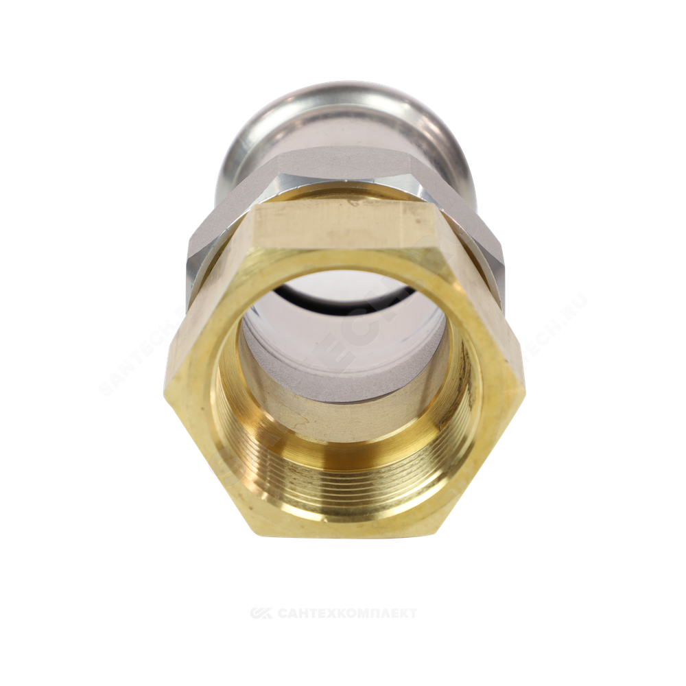 Муфта разъемная сталь нерж AISI 316L Дн 15х1/2" Ру16 пресс/ВР Inoxpres RM 184015003