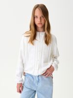 Кардиган для девочки AT1385 белый