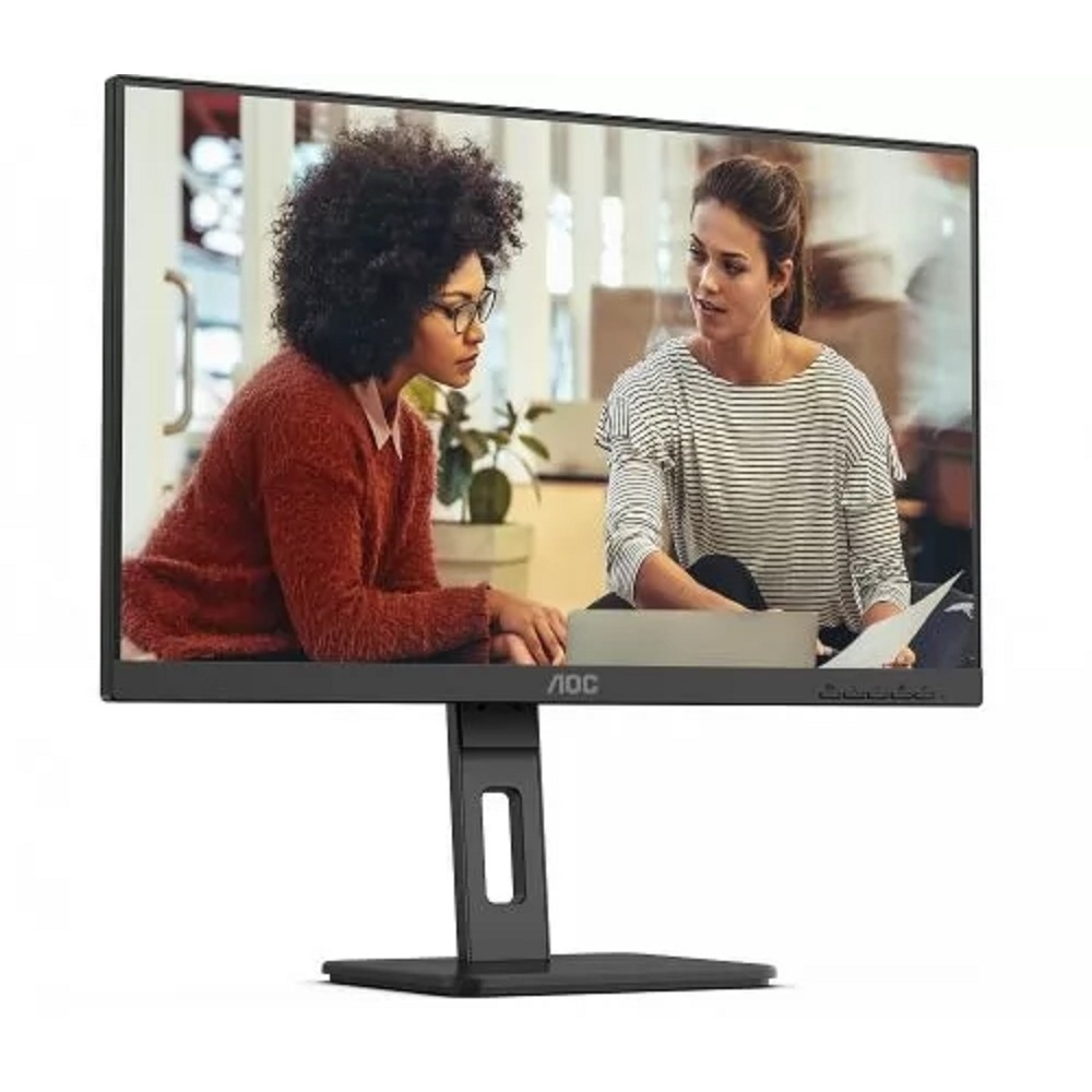 Монитор LCD AOC 23.8" 24E3QAF (IPS 1920x1080 100Hz 4ms 300cd D-Sub HDMI DisplayPort 2x2W Pivot)
