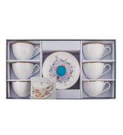 Pavone JK- 97 Чайный набор на 6 перс. «Песня Мотылька» (Canzone Falena  )