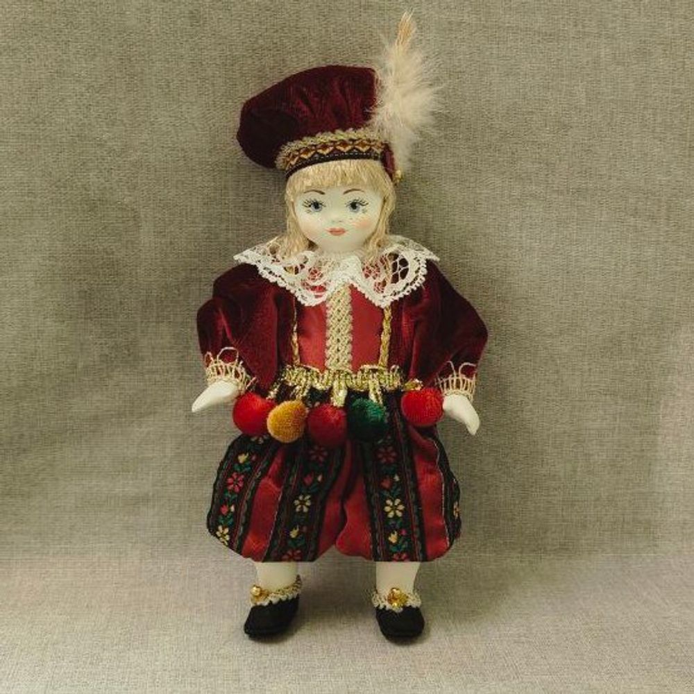 Сувенирная кукла Паж