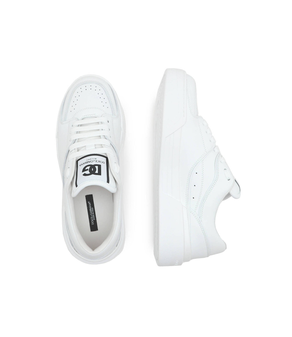 Кожаные кроссовки Dolce & Gabbana - белый(CS2036 A1065)