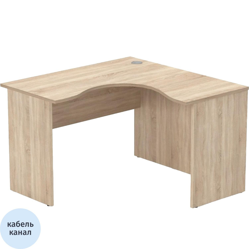 Стол Easy One правый (880,881) дуб сонома Ш1200 Г1200