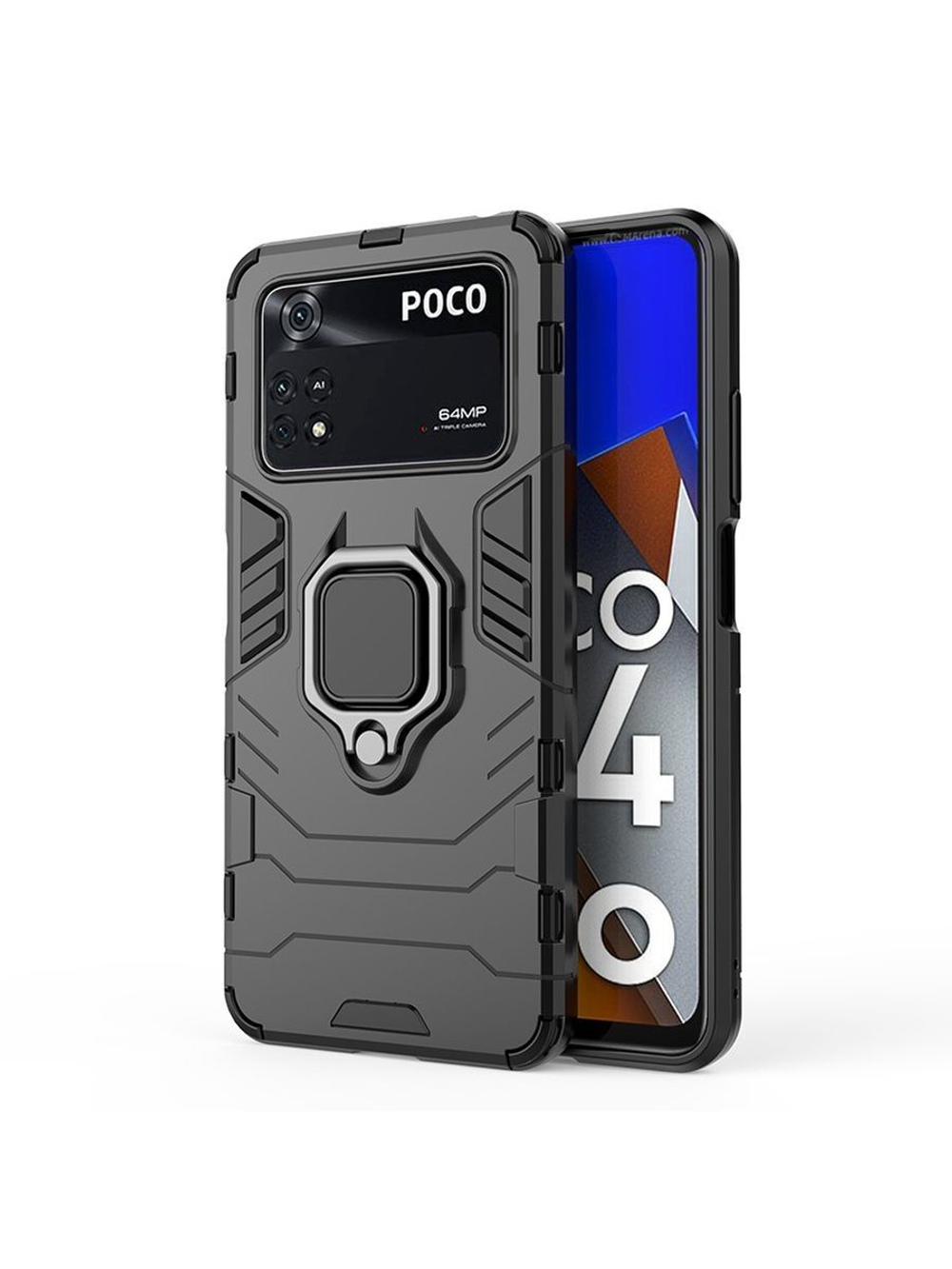 Противоударный чехол Panther Case для Xiaomi Poco M4 Pro 4G