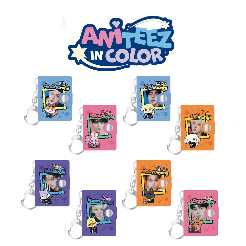 Мерч ANITEEZ IN THE COLOR -MINI ALBUM KEYRING [Мини-биндер]
