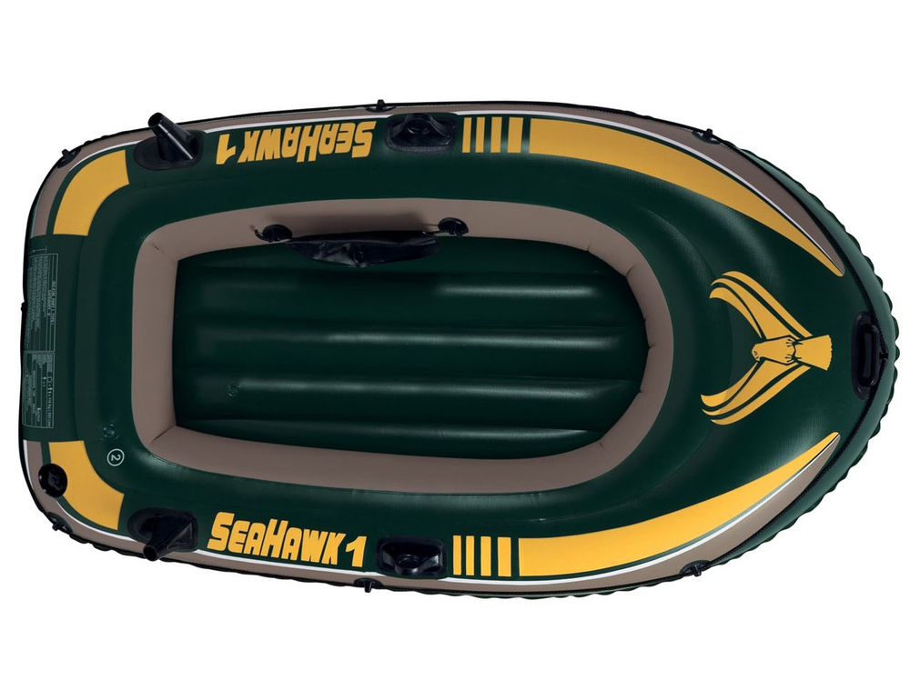 Одноместная надувная лодка Seahawk 1 Intex, до 100 кг.