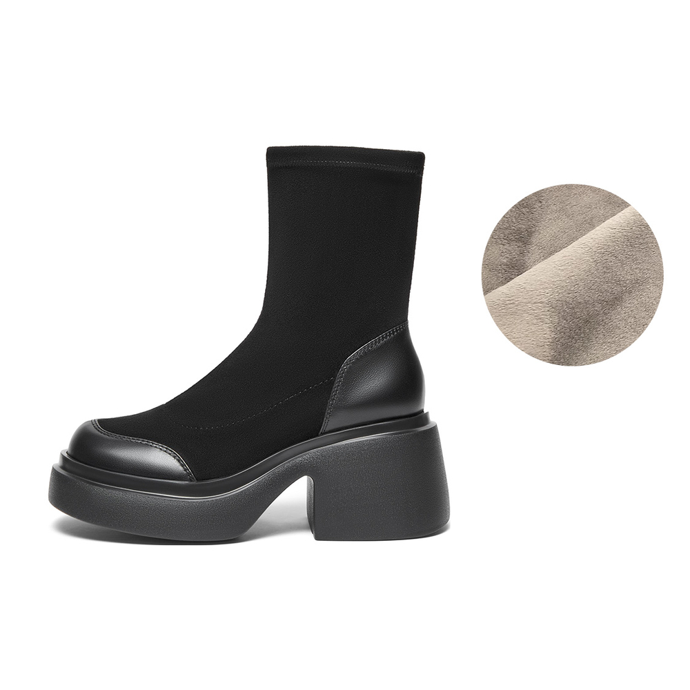 Teenmix Stretch & Slim Boots Ankle Boots 8cm Women"s