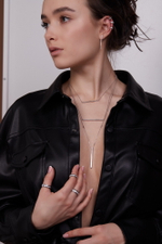 Колье длинная палочка