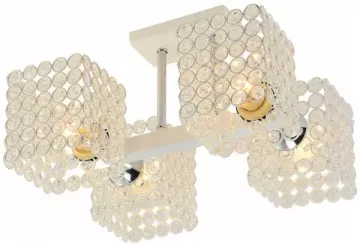 Светильник потолочный 01335-.3-04 WH+CR E27 60W