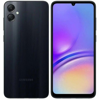 Смартфон Samsung Galaxy A05, 6GB RAM, 128GB ROM,  Android 13, IPS 6.7",  Черный