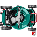 ЗУБР 460 мм, 4.5 л.с., бензиновая самоходная газонокосилка (ГБС-460)