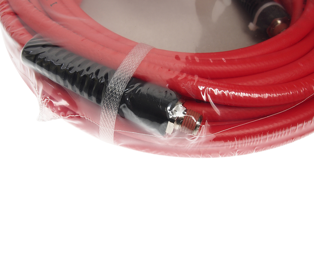 Шланг пневматический 8х12мм L=15м штуцер 1/4'' ПВХ JTC