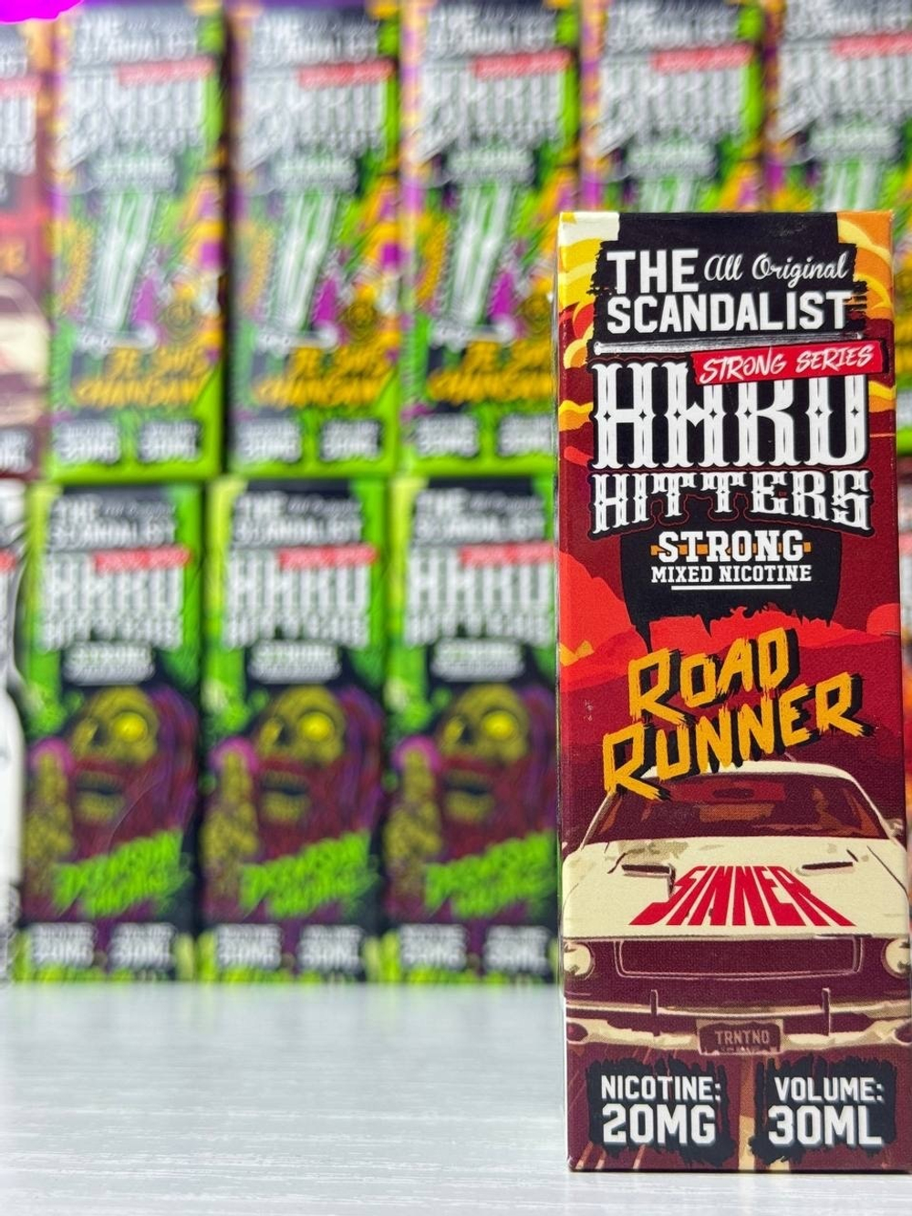 The Scandalist Hardhitters Salt 30 ml 20 mg HARD