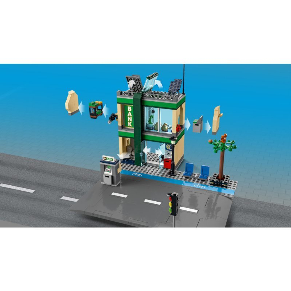 Конструктор LEGO City - Ограбление банка 60317
