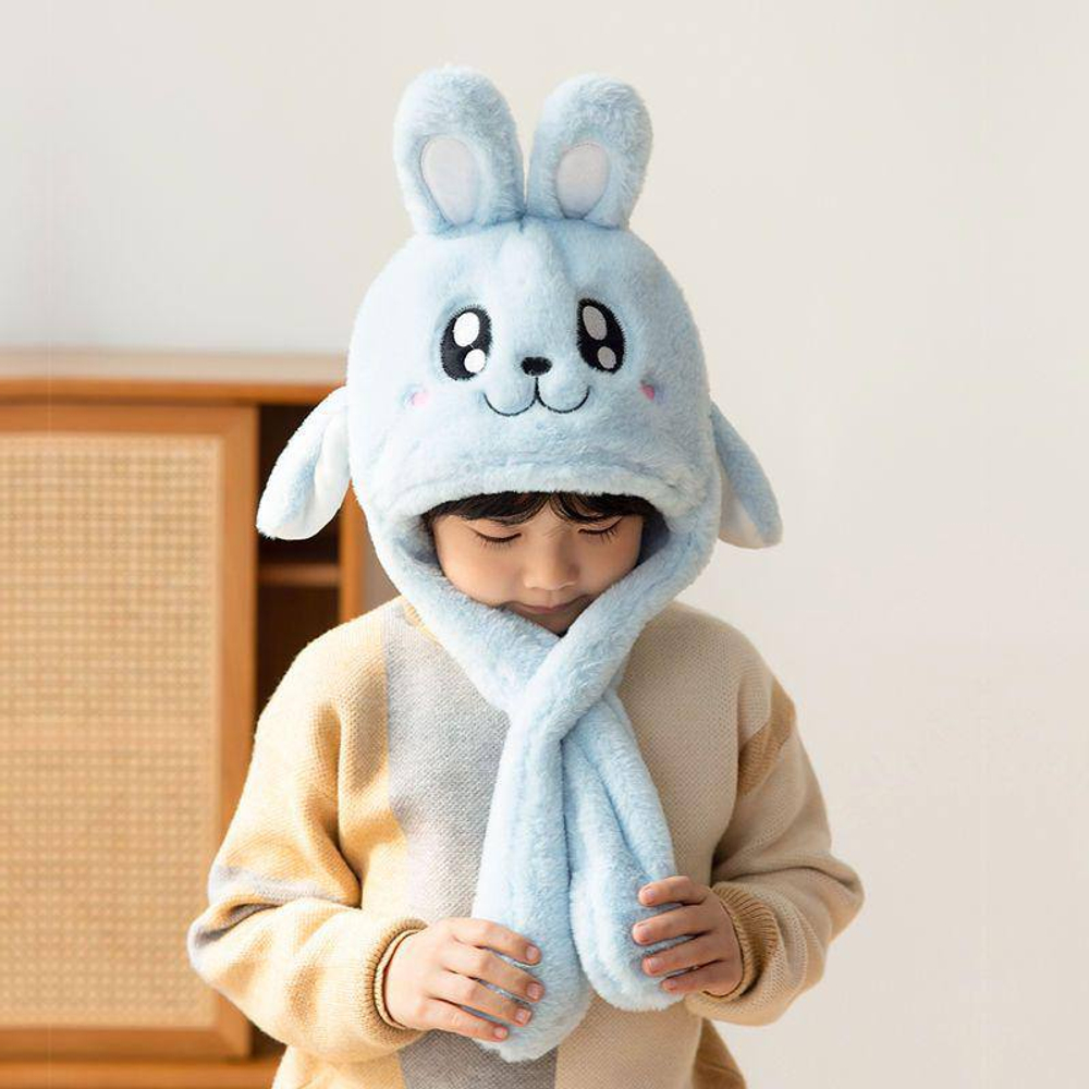 Детская шапка-шарф