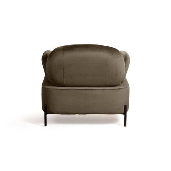 Кресло Dandy, бархат matte 65 коричневый