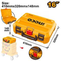 Ящик 16" для инструмента штабелируемый 410х320х148 мм INGCO PBXS101