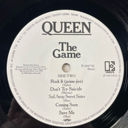 Винтажная виниловая пластинка LP Queen The Game (Япония 1980) (Оби)
