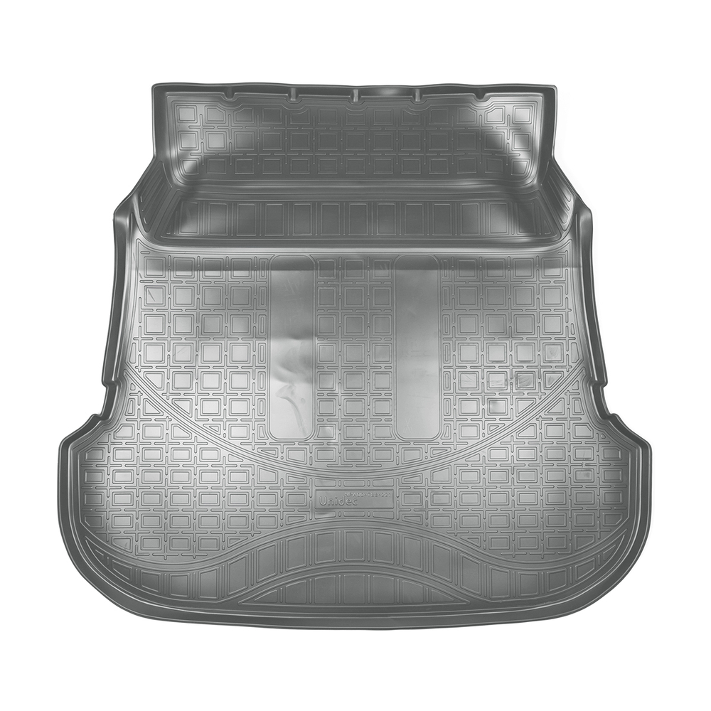 Коврик в багажник Norplast/Unidec для Toyota Fortuner (2015-) Серый,сложенный 3 ряд, полиуретан, арт.NPA00-T88-231-G