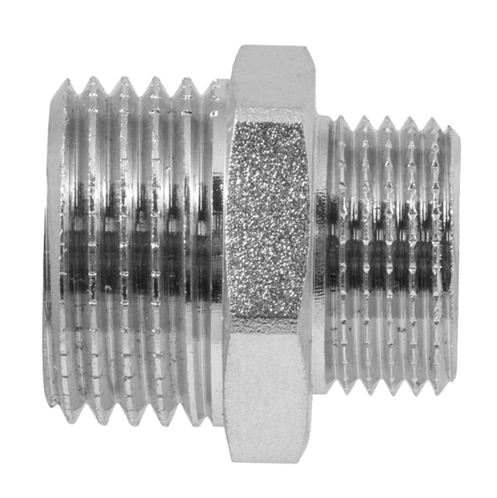 Ниппель (бочонок) переходной 3/4" x 1/2" НР