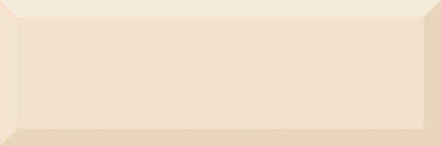 Настенная плитка Monocolor Biselado Brillo Crema