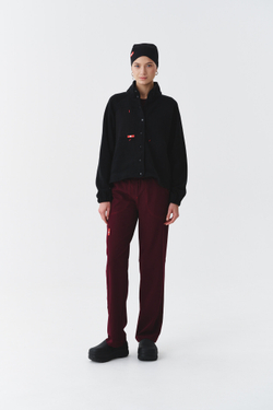 Брюки медицинские женские Лаконико, бордо