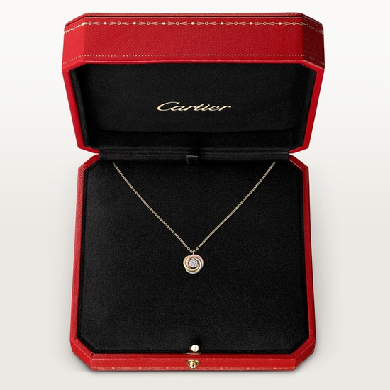 Подвеска Cartier Trinity pendant, 1 diamond