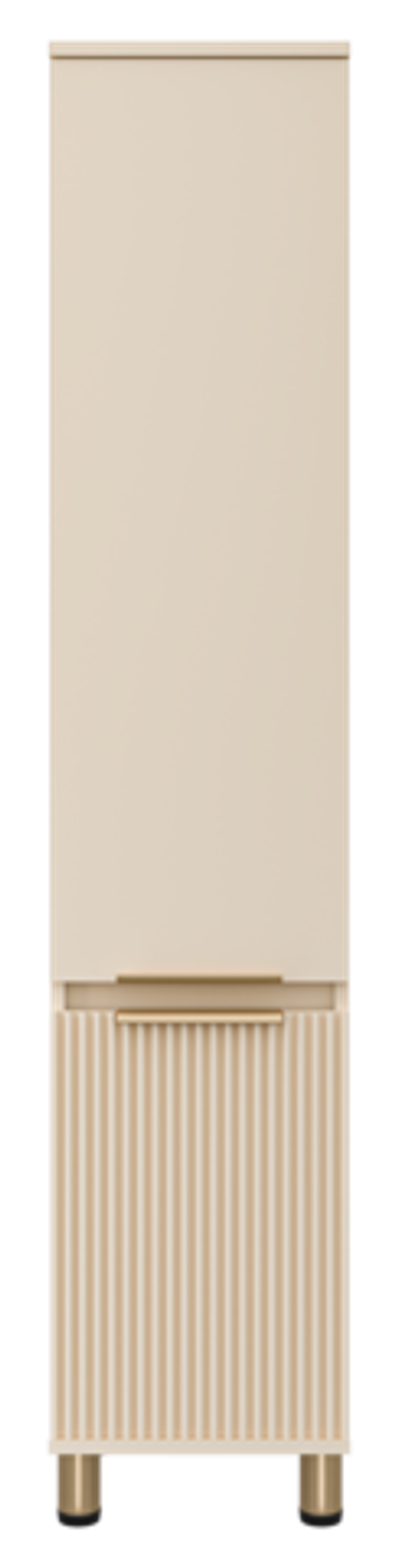 Шкаф - пенал Brevita Enfida 35 универсальный правый (бежевый)