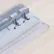 Швабра для мытья пола плоская Доляна, 2 насадки из микрофибры 42×13 см, телескопическая стальная ручка 83-125 см, цвет МИКС