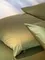 Набор наволочек из премиального сатина оливкового цвета из коллекции essential, 70х70 см