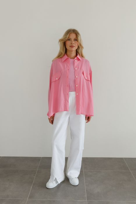 РУБАШКА КЕЛСИ РОЗОВЫЙ ЛИМОНАД