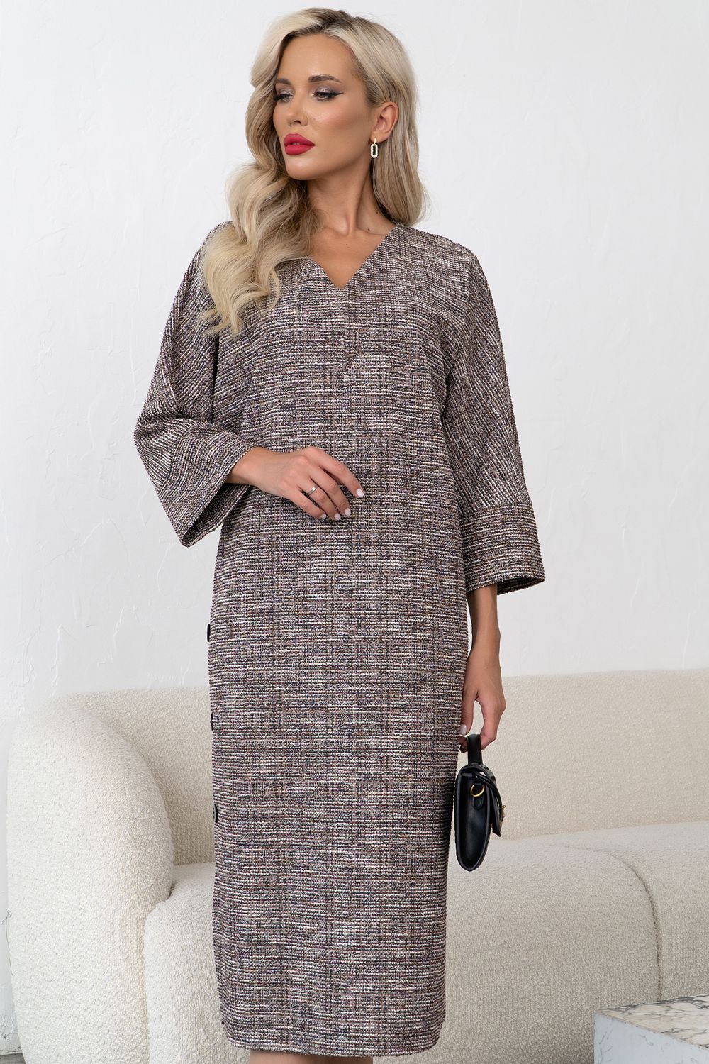 Платье Шарм (мокко) Р11-1251/2 Nikol