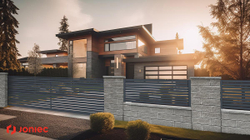 Блок заборный, коллекция Joniec GORC PEAK