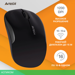 Мышь A4Tech G3-300NS черный