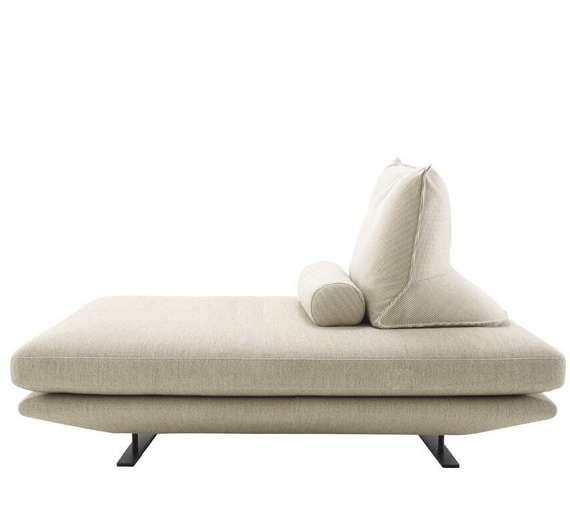 Кресло-кушетка Prado, серо-бежевый шенилл