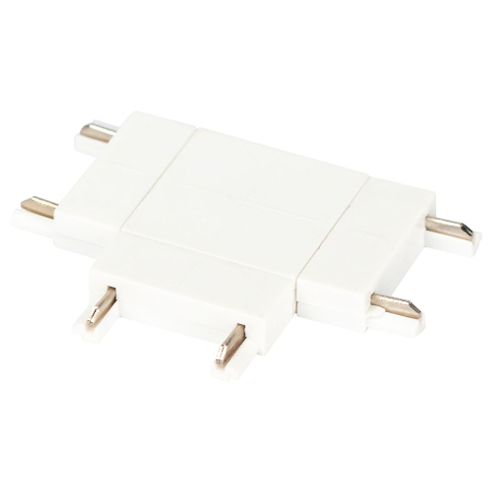 Коннектор ЭРА TRM-S5-CT WH Т-образный для тонкого магнитного шинопровода белый