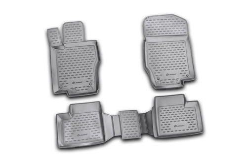 Коврики в салон для MERCEDES-BENZ M-Class W164 2006-, 4 шт. (полиуретан) NLC.34.23.210K