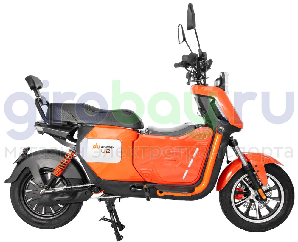 Электроскутер WENBOX U2 PRO 1500W (60V/30Ah) - Оранжевый фото №5